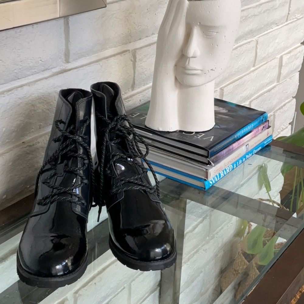 The North Face Black Lace Up Boots